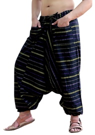 Men's Cotton Harem Genie Dance Yoga Alibaba Hippie Pants