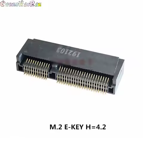 2pcs - 100pcs 500pcs Original New APCI0108-P001A M.2 NGFF E KEY 67P H=4.2 NGFF E-KEY 4.2H NGFF inter