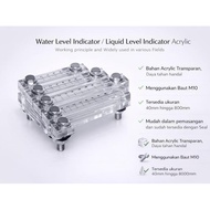 Water Level 500mm 20" Gauge XYW 500 Water Level Gauge/ Level Gauge Level 50 cm 500mm Acrylic Level G