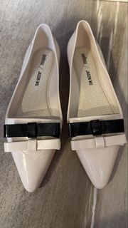 Melissa x Jason Wu 聯名款 尖頭蝴蝶結平底鞋