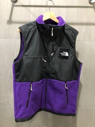 The north face Denali fleece vest 紫 M號 全新付吊牌