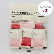 蘋果蜜桃奇亞籽蒟蒻啫喱【2件裝】 (至少30日食用期)