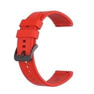 Strap Aukey Smartwatch Fitnes Tracker 12 Activity Rubber Tali Jam - Merah