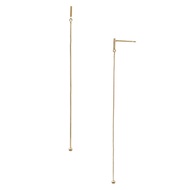 【Made in Japan】【agete】K10 Long Earrings・1025211235503999