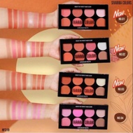 Sivanna blush on palette 8 colors and country