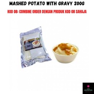 08: Instant Mashed Potato with Gravy 200g / Serbuk Kentang Putar Segera dengan Kuah Sos / Mash potat