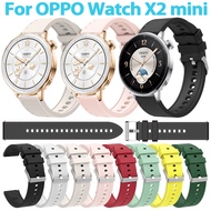 For OPPO Watch X2 Mini Silicone Strap Replacement for oppo watch x2 mini Soft Sports Watchband Brace