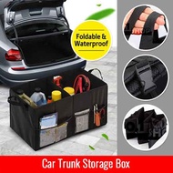 🇸🇬 Premium Waterproof Car Boot Space Saving Organiser/ Car Trunk Storage Box/ Foldable Store Box/ Ca