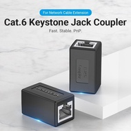 Vention Barrel Connector Ethernet Extender FTP Network Rj45 Cat6 Keystone Jack Coupler Barrel Extens
