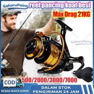 Reel Pancing Full Besi Reel pancing logam penuh HE SERIES/HB SERIES Spinning Reel 5.2:1 Kecepatan Ti