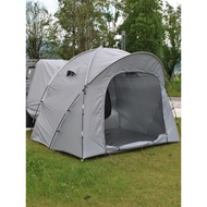 Rainproof Sunscreen Rear Extension Tent 6 People Rear Tent, Car Tent, Self-Driving Tour 6 People Bed
