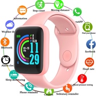D20 Pro Smart Watch Bluetooth Fitness Tracker Sport Heart Rate Monitor Blood Waterproof Women Color Watches Y68 for Android IOS