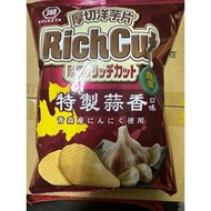 湖池屋 厚切洋芋片 特製蒜香口味 54克 袋裝 台灣製