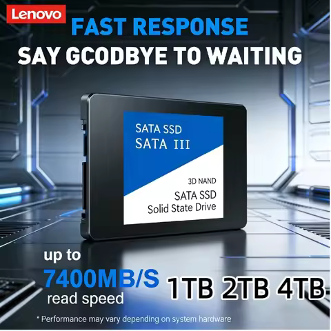 Lenovo Original 1TB SATA3 SSD 500GB High Speed Solid State Drive Internal SSD SATA 3 Interface Hard 