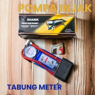 POMPA ANGIN INJAK TABUNG METER SHARK L4105