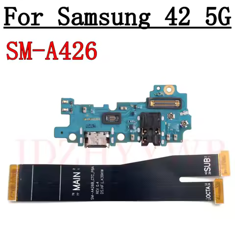 USB Charge Port Jack Dock Connector Charging Board For Samsung Galaxy A42 5G SM-A426B A426U Motherbo
