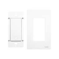 MOES Star Ring Series Tuya Smart WiFi 3 Way/Single Pole Push Button Light Switch Neutral Wire Requir