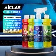 AICLAS Wax Polish kereta Car wash shampoo Cecair cucian utama Salutan Semburan lilin Semburan cat ke