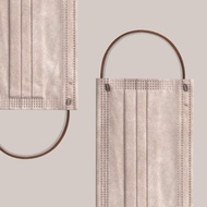 LEVEL 3 成人醫用口罩– 焙茶 (50片)