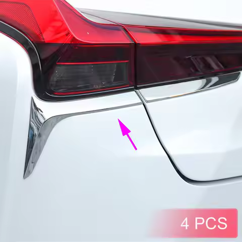 For 2019-2025 Lexus UX200 UX250h UX300e Chrome Rear Tail Light Taillight Stylish Trims Moulding