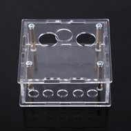 Enclosure Protection Parts Kit Tube Preamp Box, 3.58 x 3.5 x 1.48" Vacuum Tube Preamp Box, Acrylic T