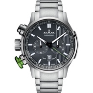 Edox Chronorally Chronograph Watch grey/steel/steel ED10302-3MV-GIN