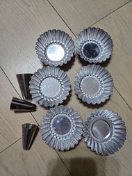 金屬蛋撻模，唧咀