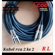 RCA cable 2 to 2 quality RCA jack cable