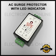 SPD AC Surge Protector with LED Indicator 110VAC 240VAC Lightning Arrestor Autogate DVR Lightning Pr
