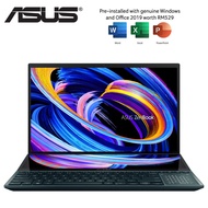 Asus ZenBook Duo 14 UX482E-GHY072TS 14'' FHD Touch Laptop Celestial Blue ( I7-11635G7, 16GB, 512GB SSD, MX450 2GB, W10