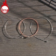 IRRA Classical Acoustic Guitar Strings, Bronze Color 3 Styles Folk Guitar Strings,  Stainless Steel 