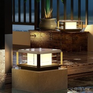 Lampu Tiang Pintu Suria Lampu Jalan Pagar Tiang Vila Pintu Gerbang Lampu Tiang Luar Halaman Taman La