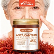Astaxanthin Night Repair Cream,45% Hyaluronic Acid,Collagen,Nightly Lock,Face,Night Owls,Combination