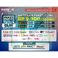 K Vision Paket Cling 1Tahun/360 Hari Mnc Group K-Vision Cl12 Terbaru