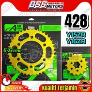 AJI RACING 428 Y15ZR Y16ZR Gold Harden Sprocket ORIGINAL FZ150 14T 15T 37T 38T 39T 42T 43T 44T 45T 4