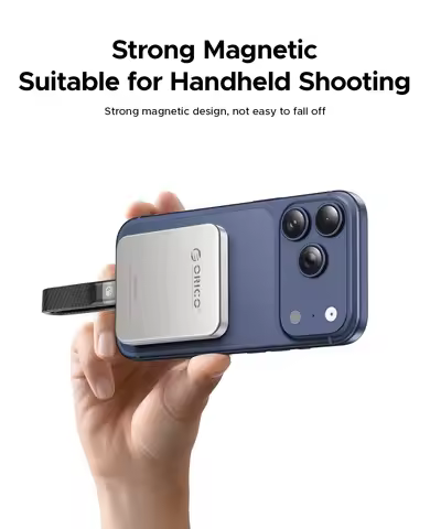 ORICO Mini Magnetic External SSD for iPhone 16 15 Pro/Max ProRes 2000MB/s 4K ProRes HDR Record and S