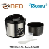 TOYOMI 0.8L Rice Cooker RC 708SS