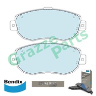 Bendix Metal King Brake Pad Front DB1395 - Lexus IS250 IS300 GS300 GS400 GS430