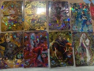 全新 行版 第二彈 七龍珠英雄卡 sec 4星 比達 閃卡 共八張 （可散買）