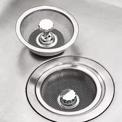 Kitchen Sink Filter Stainless Steel Sink Sewer Mesh Strainers Kitchen Tools Bathroom Floor Drains Ha