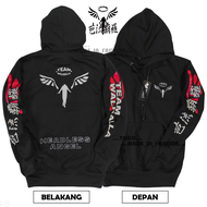 JAKET HOODIE VALHALLA TOKYO REVENGERS / JAKET SWEATER HOODIE TOUMAN TOKYO MANJI VALHALLA / JAKET TEAM VALHALLA MIKEY DRAKEN