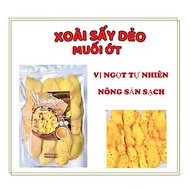 Ăn vặt siêu ngon, Xoài sấy dẻo muối ớt, nguyên vị 100% tự nhiên, nông sản sạch