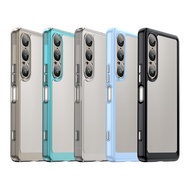 Case For Sony Xperia 1 VII For Sony Xperia 10 VII Cover Colorful Soft Edge Silicone Transparent Bump