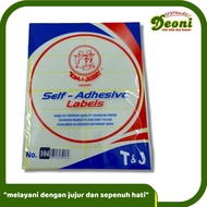 T&J Label Sticker 104