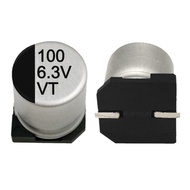 Pack Of 5 Pieces Dt C Printed Can Value 100UF Available In 6.3V 16V 25V 35V 63V.