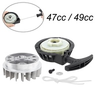 Pull Recoil Starter for 2 Stroke 47cc 49cc Engine Pocket Dirt Bike / Mini ATV Quad / Wheeler with Fl