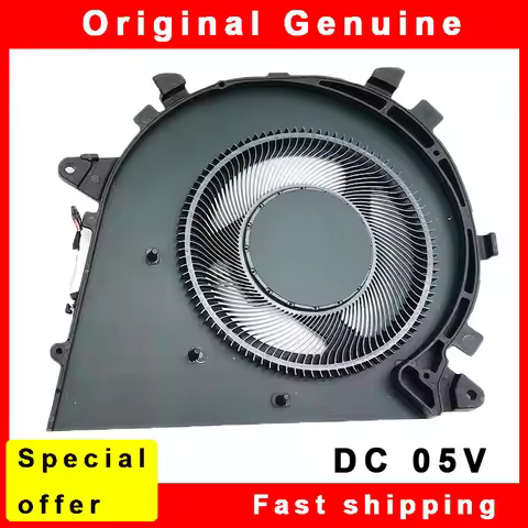 New Laptop CPU Cooler Fan for Lenovo 14C Yoga 7 14ARB7 14IAL7 82QE 82QF DFS5K121154915 DC 5V 4PIN 5H