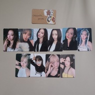 LE SSERAFIM 1ST STUDIO ALBUM UNFORGIVEN 3RD MINI ALBUM EASY POB PHOTOCARD SAKURA EUNCHAE