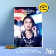 IU (IU) Poster Size 13x19 Inches And 12x12