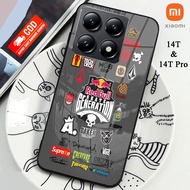 XIAOMI 14T & XIAOMI 14T PRO Glass Softcase - XIAOMI 14T & XIAOMI 14T PRO Mobile Phone Case [T95]